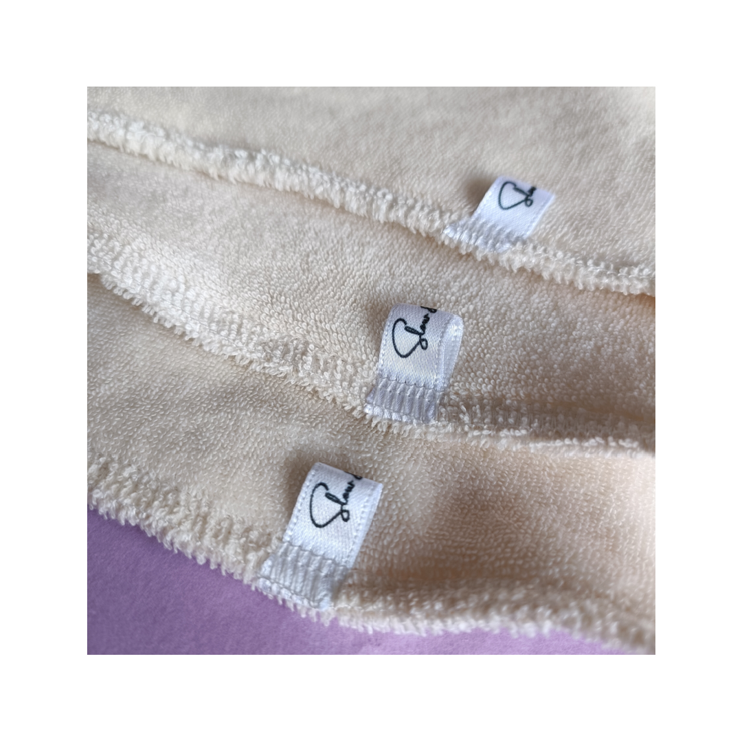 Les Microcotons comme lingettes démaquillantes lavables 💄