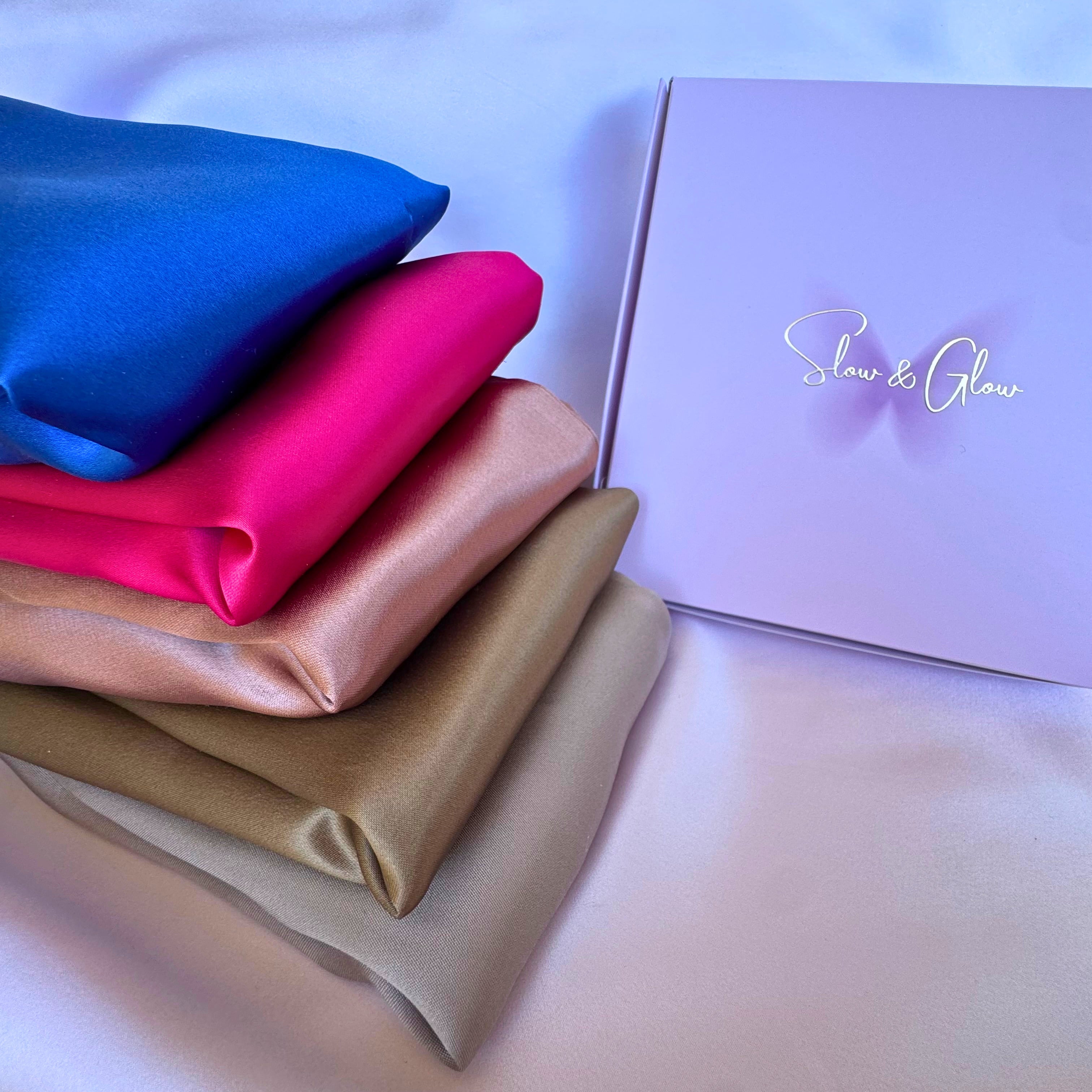 Taie d'oreiller en soie upcyclée fermeture zip •  Collection Haute Couture