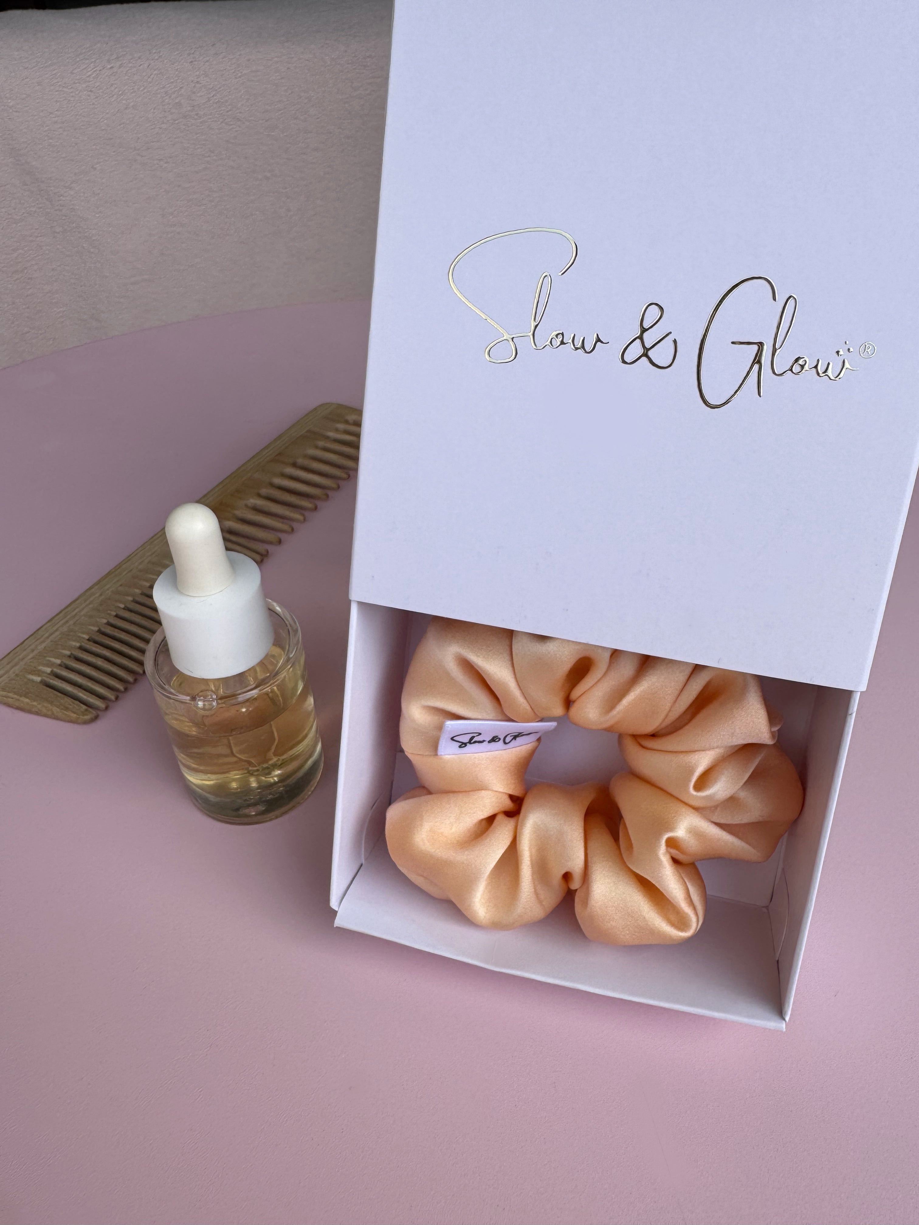 Chouchou en soie upcyclée • haut de gamme