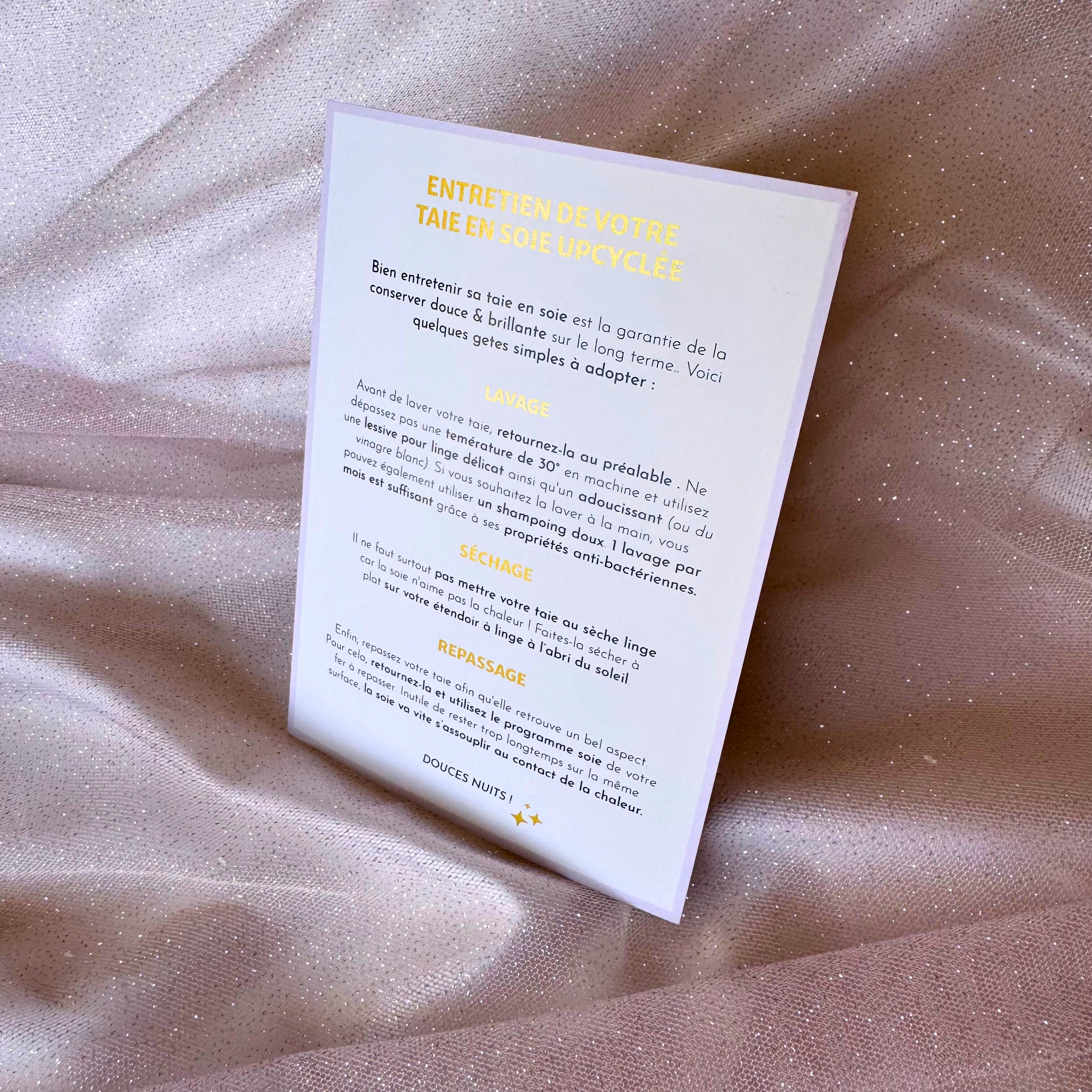 Coffret «mon rituel cheveux soyeux» : serviette microcoton • charlotte de soin • taie en soie + tote bag offert 🎁