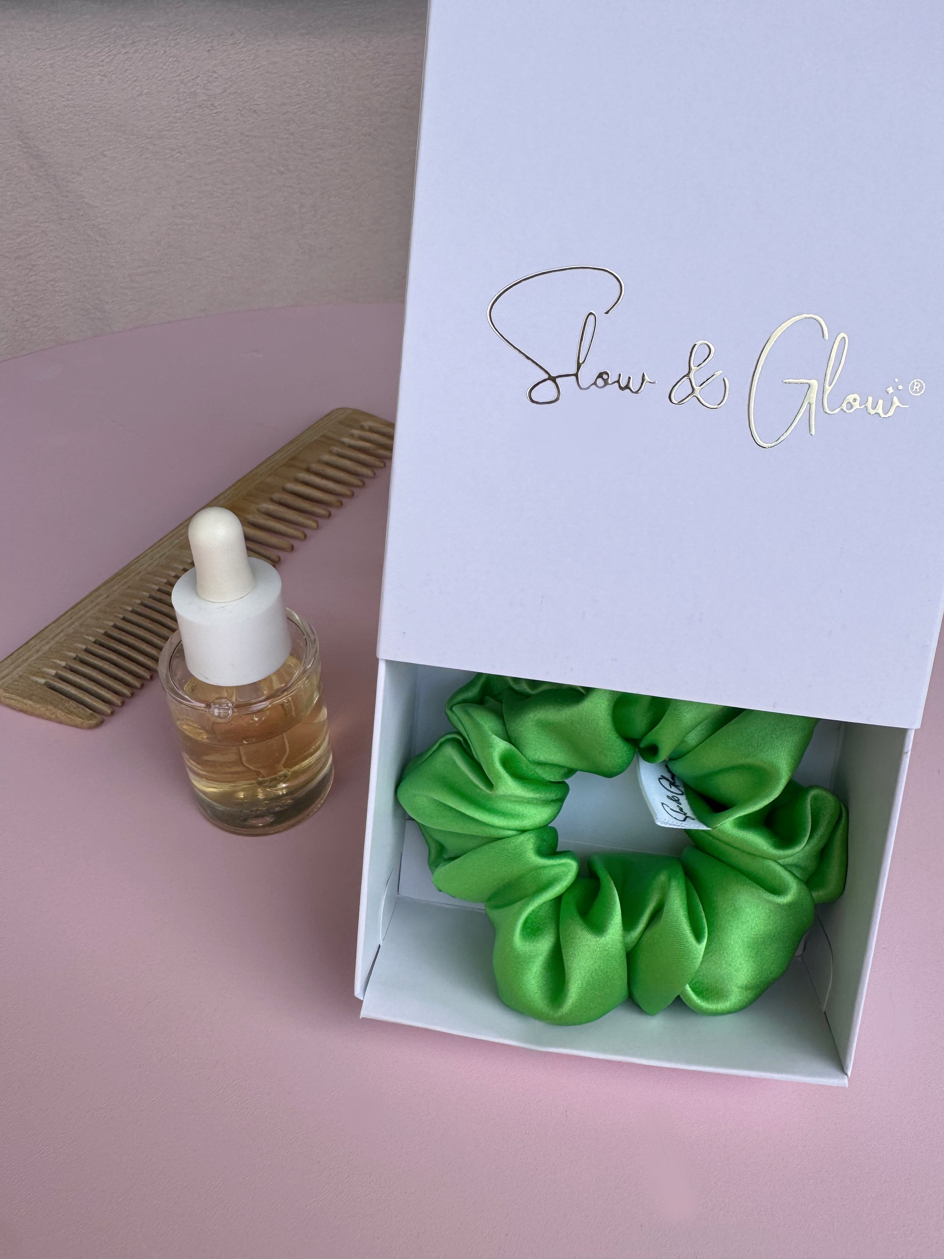 Chouchou en soie upcyclée • haut de gamme