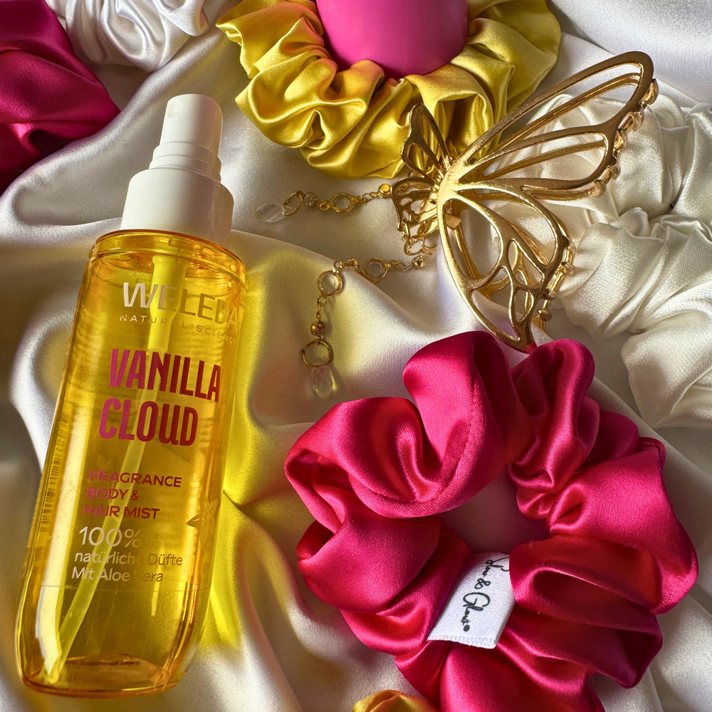 Chouchou en soie upcyclée haut de gamme