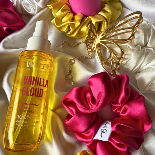 Chouchou en soie upcyclée haut de gamme