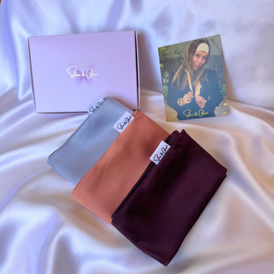 Bandeau en soie upcyclée ajustable