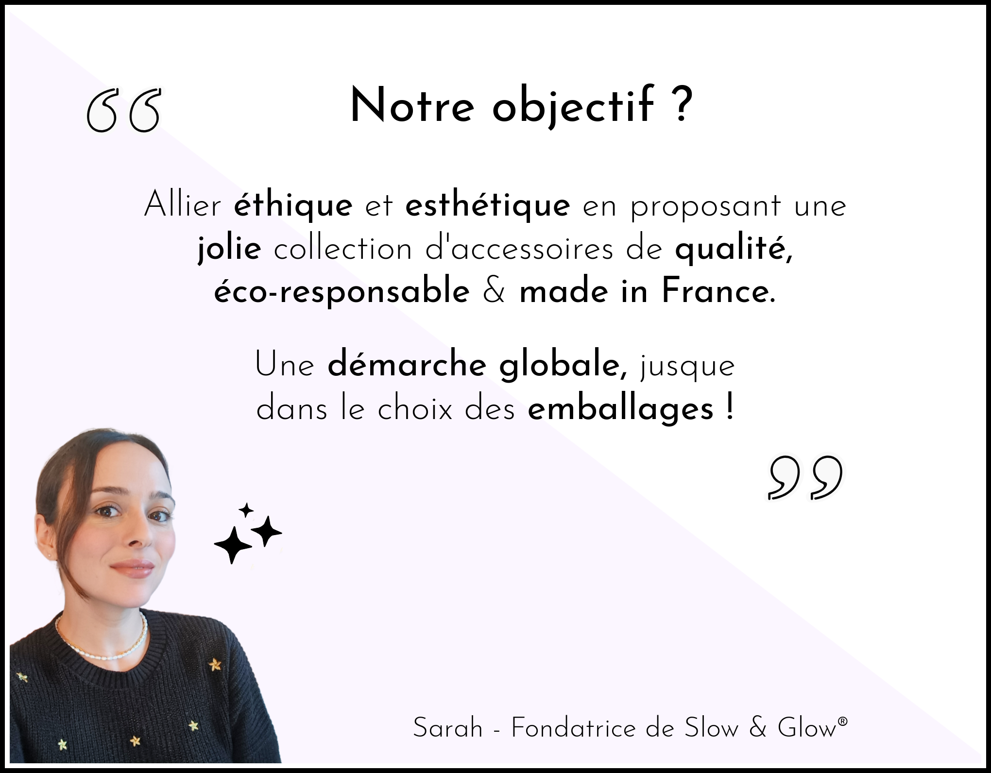 Slow & Glow® : Accessoires textiles éco-responsables & made in France