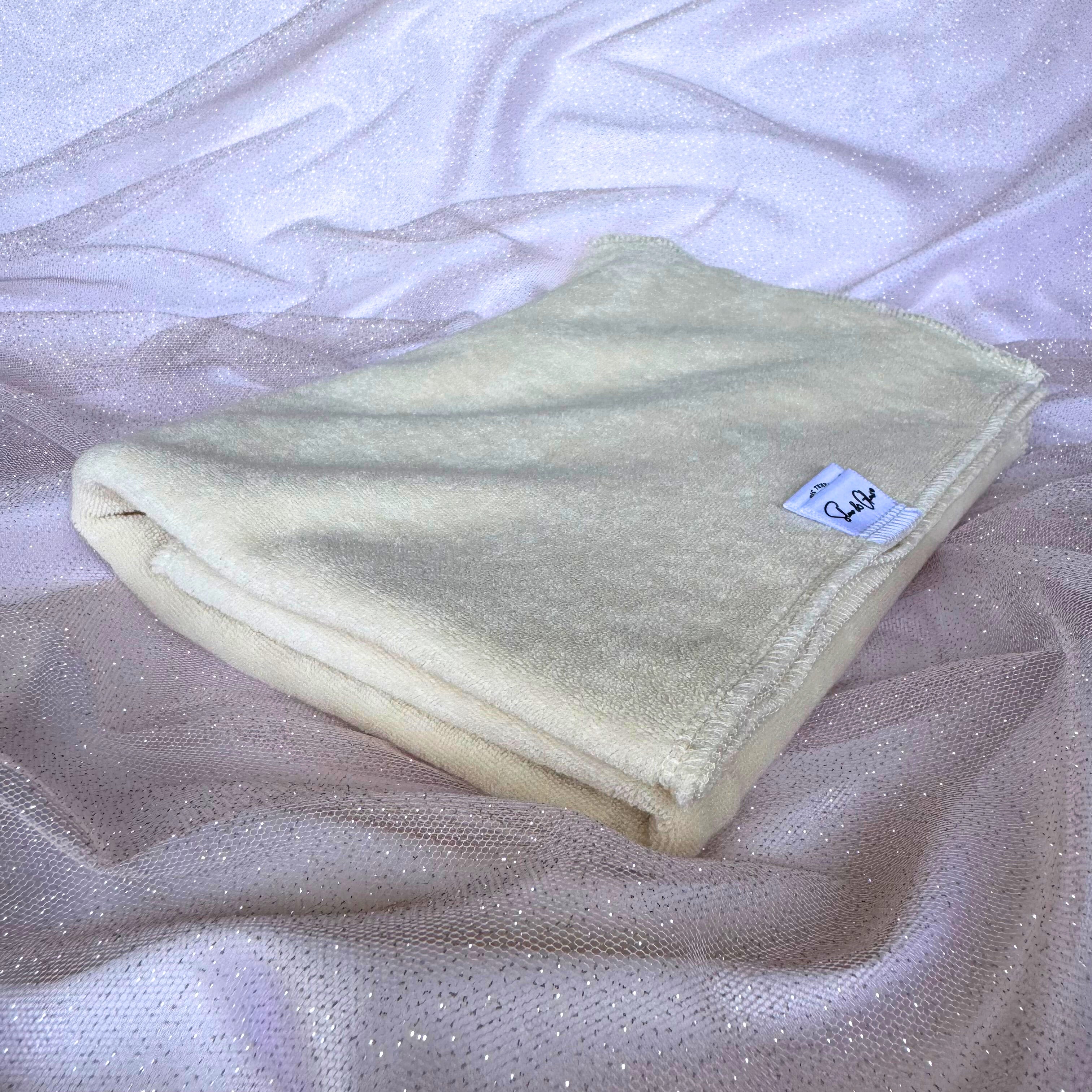 Serviette Microcoton pour les cheveux absorbante en coton biologique