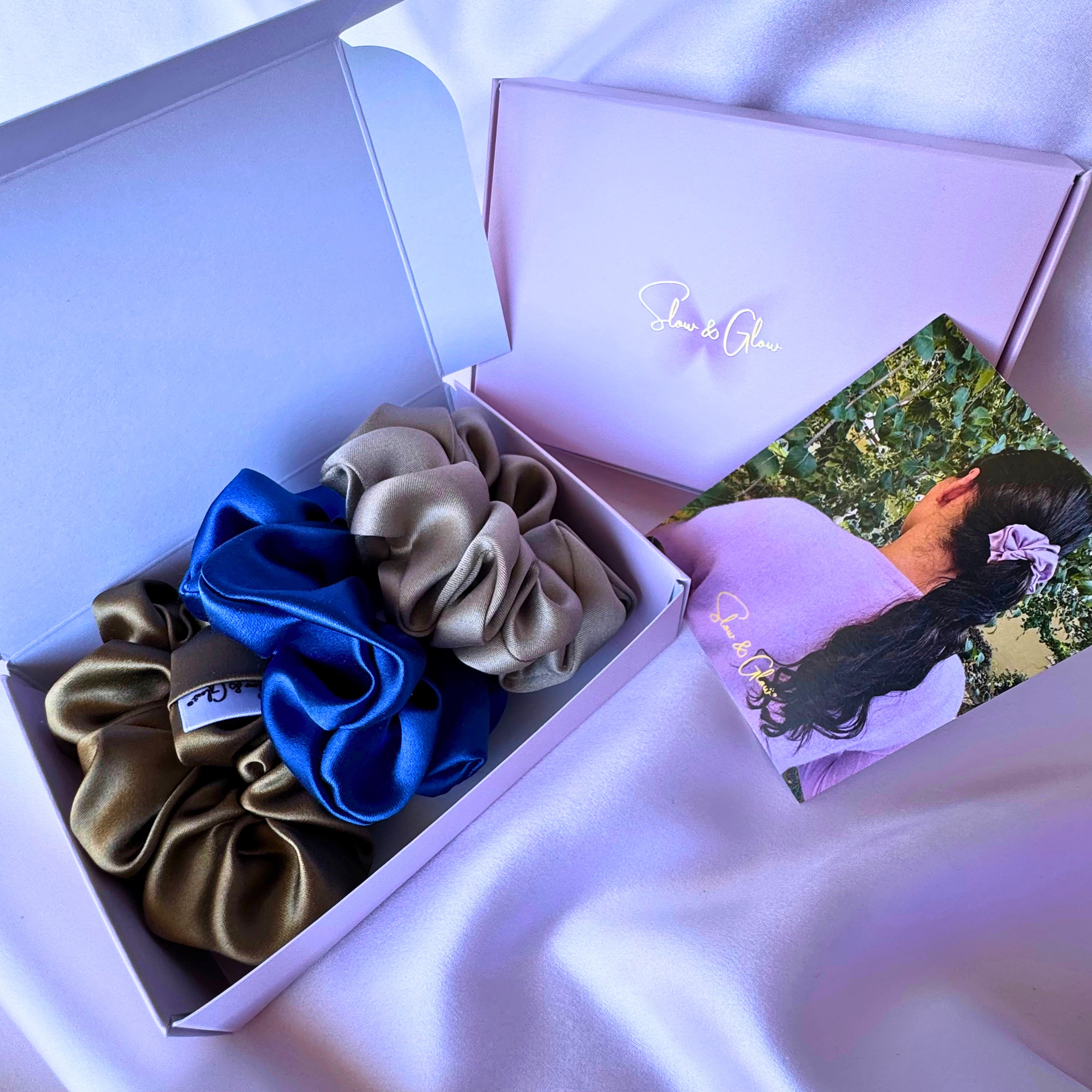 Chouchou en soie upcyclée • Collection Haute Couture