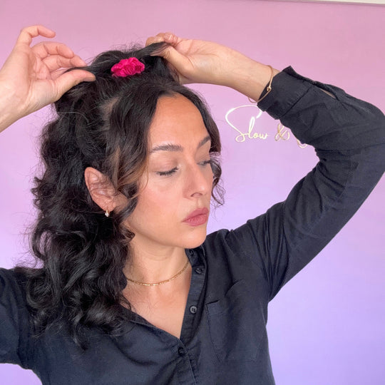 Élastique en soie upcyclée 40 mommes •  Collection Haute Couture