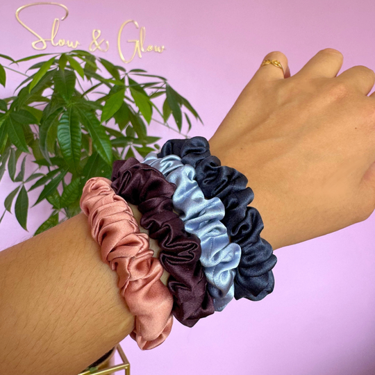 Élastique en soie upcyclée haut de gamme