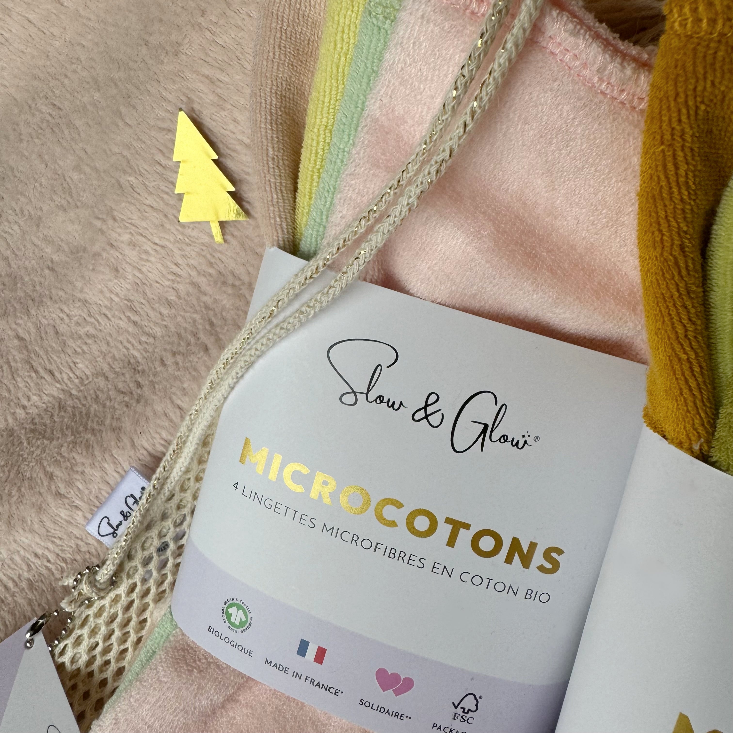 Filet • Lingettes multi-usages Microcotons bio + serpillières Microcotons bio