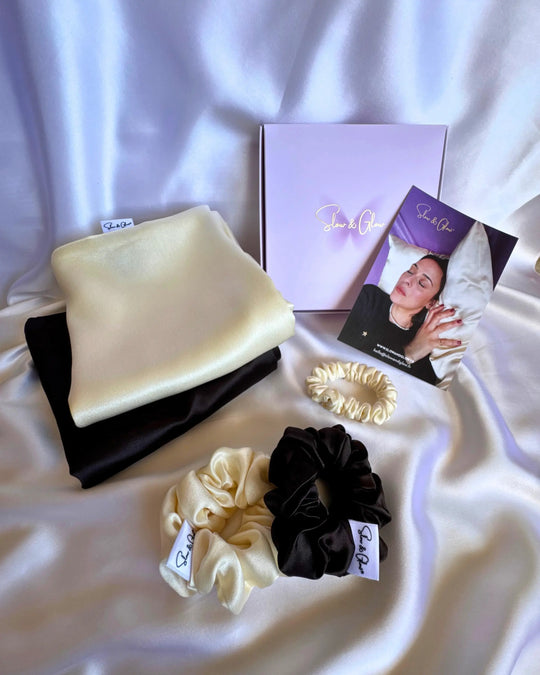 accessoires en soie biologique taie d&