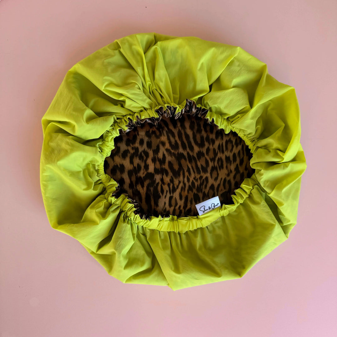 Charlotte de soin capillaire imperméable et upcyclée | Zéro déchet -35% ♻️