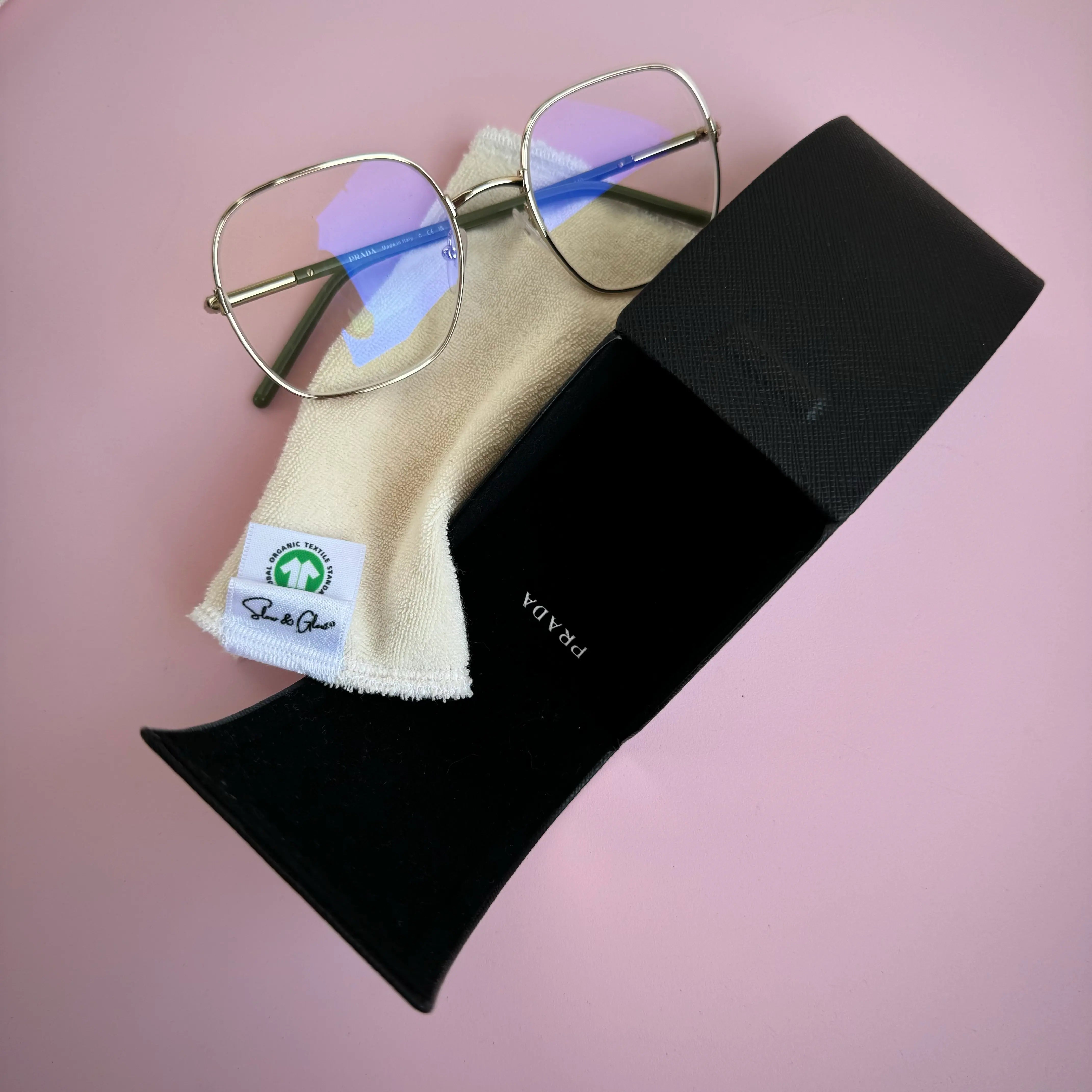 lingette en tissu bio pour lunettes et écrans : tv, smartphone, tablette... réutilisable et idéale pour un nettoyage sans produit

