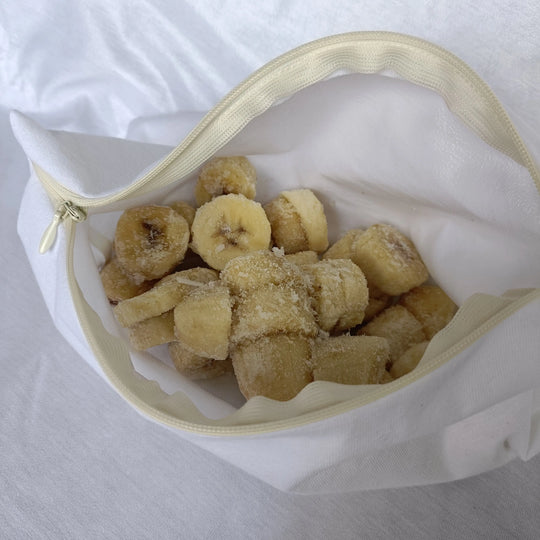 sac de congélation lavable made in France, parfait pour limiter les déchets en cuisine
