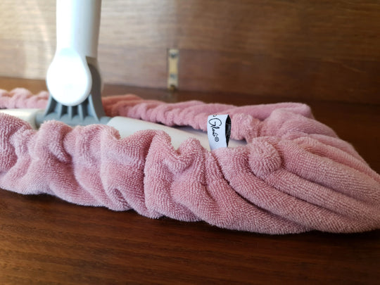 serpillière  microfibre en coton bio, écoresponsable et douce pour nettoyer naturellement, sans microplastiques 
